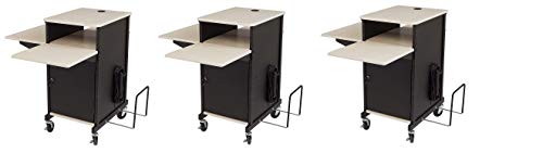 Oklahoma Sound PRC-450 Jumbo Plus Presentation Cart (Pack of 3)