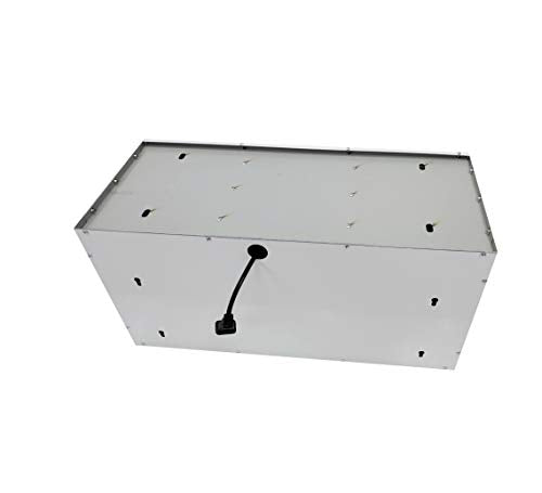 FixtureDisplays Cellphone Locker Charging Station Mini Storage Cabinet White Rivet NPF 15258