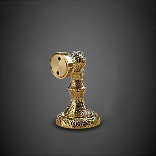 European Style Copper Door Stopper Furniture Hardware Anti-Collision Bathroom Door Stopper (Color: C)