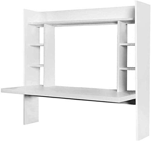 2021 New Floating Desk Hanging Desk for Small Space,Anti-Fall,Wall Mounted Computer Desks Home Office Desk,Compact Workstation Drop-Leaf Table for Laptop PC Notebook