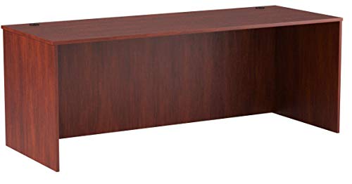 Basyx BL2101A1A1 BL Laminate Series Rectangular Desk Shell, 72" by 36" by 29", Medium Cherry