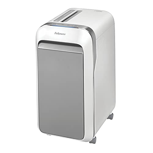 Fellowes Powershred LX220 Micro-Cut Shredder, 20 Sheet Capacity, White