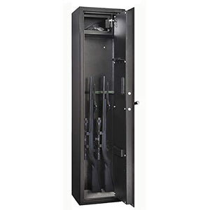 7501 Paragon Lock & Safe Electronic 5 Gun Rifle Safe 4.26cf Gun Cabinet for Firearms