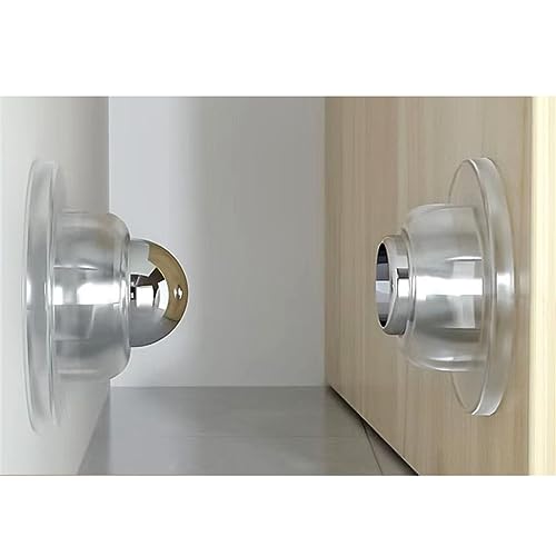 Magnetic Anti-Collision Door Stopper - Black, 1