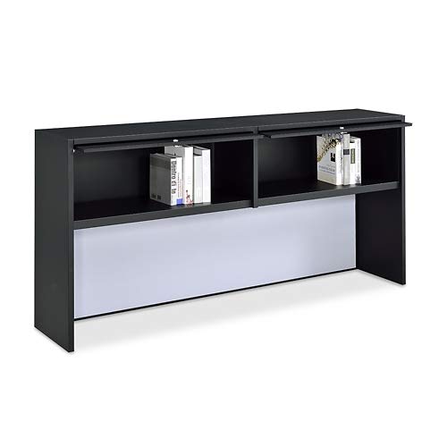 Carbon Hutch with Tack Board Black