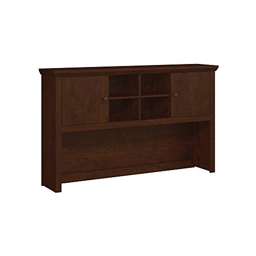 Bush Furniture Yorktown 60W Hutch, Antique Cherry