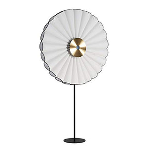 EESHHA LED Postmodern Floor Lamp - White Fabric, Warm White Light, H178cm
