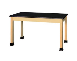 Diversified Woodcrafts Laboratory Table - 24"x54" - 30" High, Maple Legs & Apron, Epoxy Resin Top, Made in USA