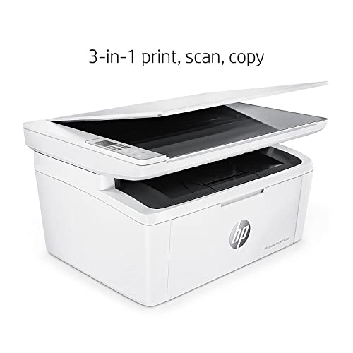 HP Laserjet Pro MFP M29W E All-in-One Wireless Monochrome Laser Printer for Home Business Office, White - Print Scan Copy - 19 ppm, 600 x 600 dpi, 8.5 x 11.69, Hi-Speed USB