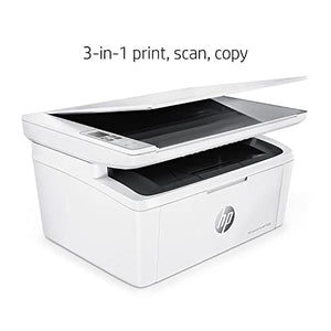 HP Laserjet Pro MFP M29W D All-in-One Wireless Monochrome Laser Printer for Home Business Office, White - Print Scan Copy - 19 ppm, 600 x 600 dpi, 8.5 x 11.69 Print Size, 1.0" Icon LCD Display