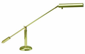 House Of Troy PH10-195-PB Counter Balance Portable Halogen Piano Lamp, Polished Brass