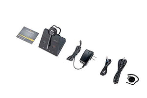 Yealink Compatible Jabra Engage 65 Wireless Headset Bundle with EHS Adapter, 9553-553-125-YEA | SIP T-Series Desk Phones, Bluetooth, PC/MAC, USB, Skype for Business (Convertible - EHS - Cloth)