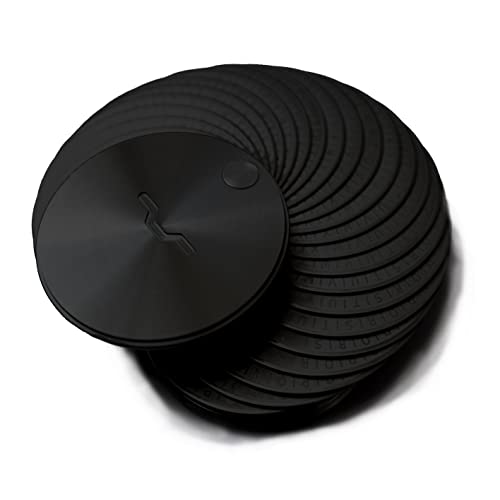 Hodlr Disks Stealth - Cold Storage Seed Metal Backup for Crypto - Compatible with All BIP39 or SLIP39 Hardware & Software Wallets, Ledger, Trezor, Coldcard, BitBox - Supports up to 24 Words