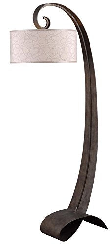 Kenroy Home 20091SMB Remy Floor Lamp, Smoked Bronze