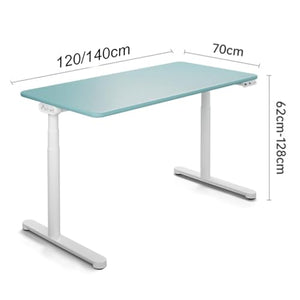 SanzIa Electric Height Adjustable Standing Desk - Memory Presets, Office/Home Computer Workstation