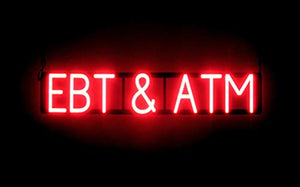 SpellBrite Ultra-Bright EBT & ATM Neon-LED Sign (Neon look, LED performance)