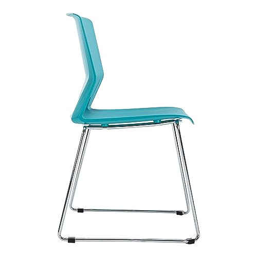 Sidanli Blue Stacking Chairs - Set of 4