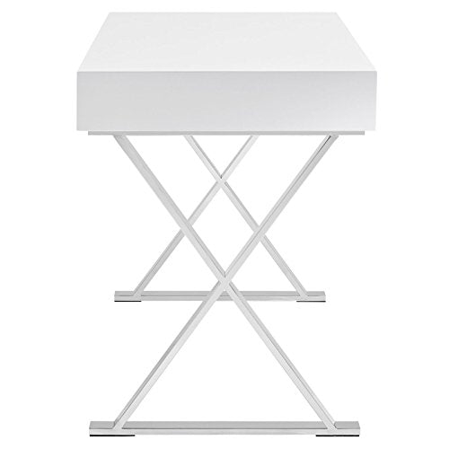 Modway Sector Office Desk in White