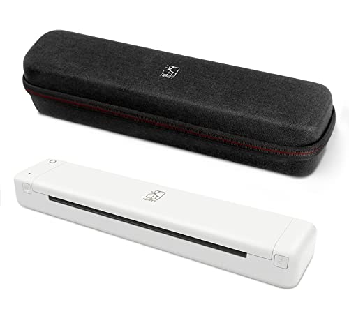 HPRT MT800 Portable Thermal Transfer Printer for Travel,300dpi High Resolution,Wireless Printer for Android and iOS Phone, Compatible with Windows,Linux and MAC, Suitable for Mobile Office.