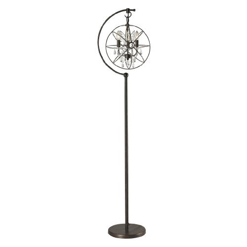 Dimond Lighting D2422 Restoration Globe Floor Lamp, 16" x 13" x 16", Oil Rubbed Bronze