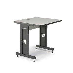 Kendall Howard ACTT Training Table - Folkstone Finish, 28-35" H x 36" W x 30" D