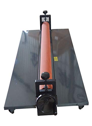 INTSUPERMAI 39inch Manual Cold Roll Laminator Machine with Hand Crank Pressure