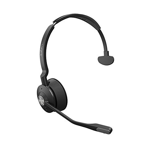 Polycom Compatible Jabra Engage 75 Wireless Headset Bundle with EHS Adapter, 9556-583-125-PLY | VVX and Soundpoint Phones, Bluetooth, PC/MAC, USB, Skype for Business (Mono - EHS - Cloth)