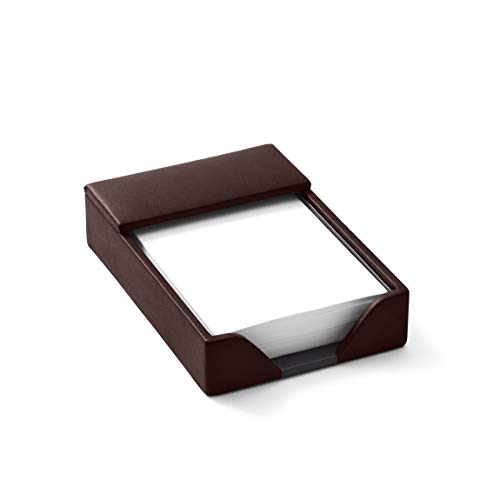 Deluxe Desk Accessories Set - Full Grain Leather Leather - Brown (Brown)