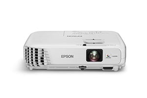 Epson Home Cinema 740HD 720p, HDMI, 3LCD, 3000 Lumens Color and White Brightness Home Theater Projector (Renewed)
