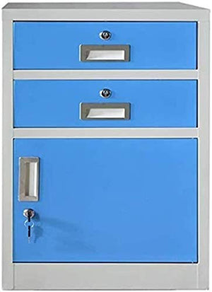 noxozoqm File Cabinets with Lock - Metal Office Storage Cabinet (Size: B)
