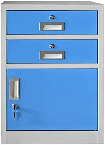 noxozoqm File Cabinets with Lock - Metal Office Storage Cabinet (Size: B)