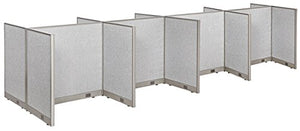 GOF Cubicle Double 8 Station Office Partition - Large Fabric Room Divider Panel Workstation