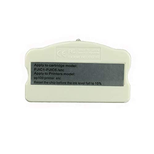 zzsbybgxfc Accessories for Printer PRTA35293 PJIC1-PJIC6 Ink Cartridge Chip Resetter for Ep-s0n Discproducer PP100 PP-50 PP-50BD PP50 PP-100 PP-100II PP100 Printer