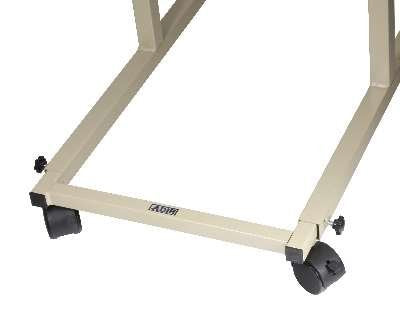 Adir Corp. Mobile Vertical Plan Center for Blueprints - Plans, Sand Beige with 12 42" File Hanging Clamps