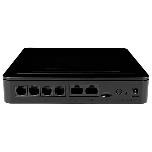 Xblue Qb Advanced Qb1007 IP Phone System Bundle - Black, 7 Phone Bundle