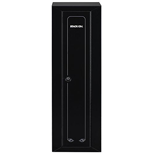 Stack-On GCB-910 Steel 10-Gun Compact Steel Security Cabinet, Black