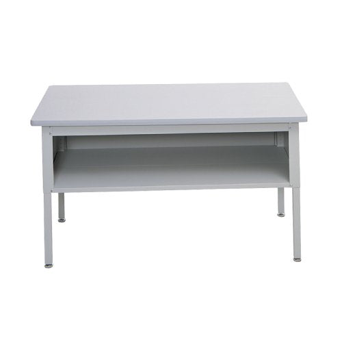 Safco Products 7749GR E-Z Sort Mail Station Sorting Table with Shelf, Gray