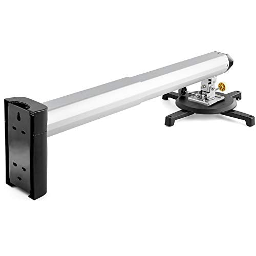 StarTech.com Universal Projector Wall Mount - Projector Mount supports Short & Ultra Short Throw Projectors up to 33lb (15kg) - Tilt/Swivel/Rotate - Adjustable 16.5" to 27.7" from Wall (PROJWALLMNT)