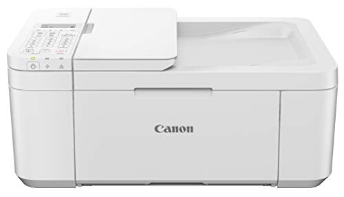 Canon PIXMA TR4520 Wireless All in One Photo Printer with Mobile Printing, White, Works with Alexa