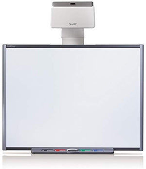 Classroom Interactive whiteboard and Projector for Interactive Presentation (Smart UF70W Projector and SB680 (77” Smart Board))