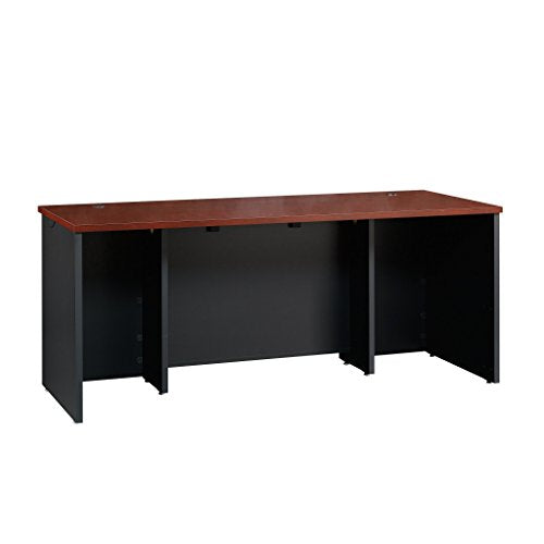 Sauder 419593 Via Executive Desk, Classic Cherry Finish