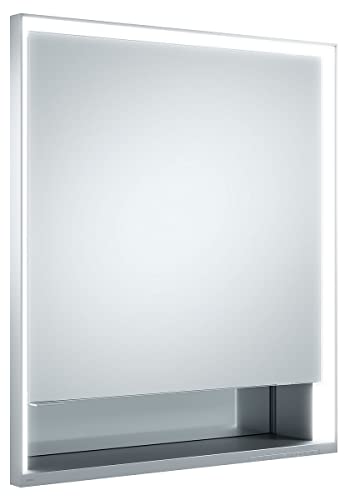 Keuco Royal Lumos 26" Mirror Cabinet - Recessed - Left Hinge
