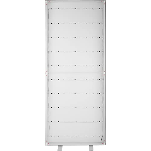 VEVOR LED Poster Frame, 34" x 80" Large Sidewalk Sign, Backlighting LED Light Box with Aluminum Frame & Stable Base, Illuminated Photo Frame for Poster Advertising Display