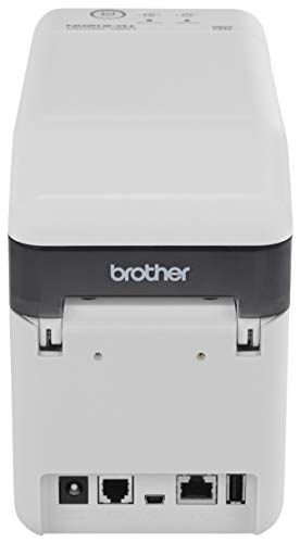 Brother TD-2120N Direct Thermal Printer - Monochrome - Desktop - Receipt Print, Black/White, Length: 8.46 inches; Height: 6.77 inches; Width: 4.33 inches