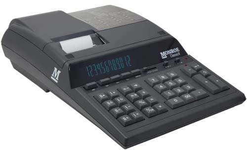 Monroe Systems for Business Heavy-Duty Accounting Printing Calculator