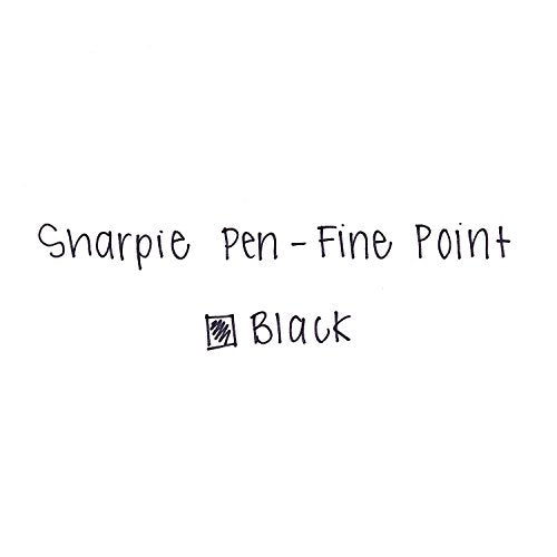 Sharpie 1800067 Pink Ribbon Fine-Point Grip Pen, Black, 12-Pack