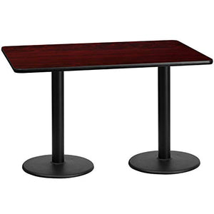 Flash Furniture Rectangular Mahogany Laminate Table Top - 30'' x 60''