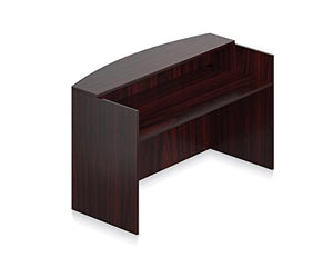 Offices To Go Reception Desk Shell 72" W x 30" D x 42" H - American Mahogany
