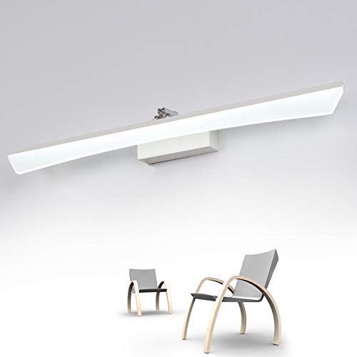 Tuersuer Bright Lights at Night Shanque Mirror Headlights Showcase lamp Personality Simple Lighting fixtures Bathroom Bathroom Mirror Headlights (Size : A)