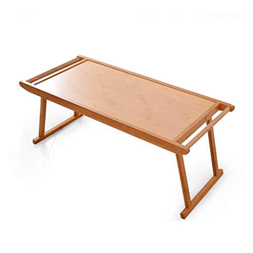 SFFZY Bamboo Laptop Desk Tray, Foldable Laptop Table, Bamboo Laptop Desk Tray, Breakfast Serving Bed Trays